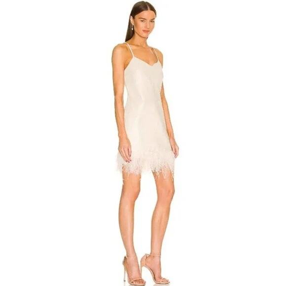 Lamarque Abella Dress Bone S - Picture 2 of 11